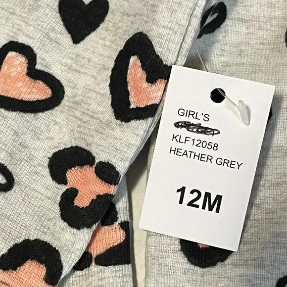 Koola Baby pajamas 4 piece set with short and long sleeve and pant elastic waist - Picture 11 of 16